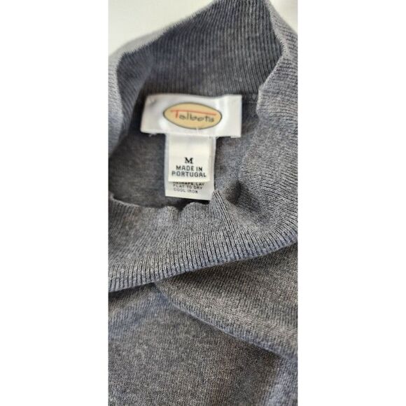 Talbot's Grey Long Sleeve Woman's Sweater in Medium - Picture 5 of 7